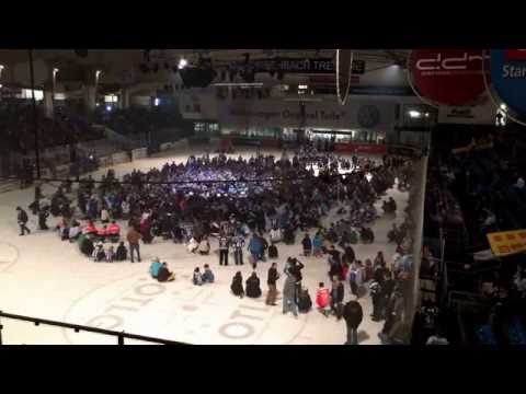 Humba zum Aufstieg in DEL2 - Kassel Huskies vs. Wölfe Freiburg (Oberliga am 19.04.2014) [HD]