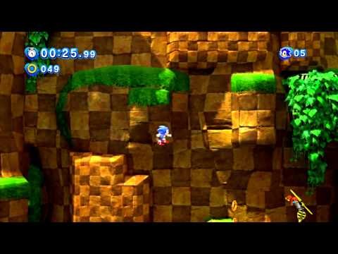 Sonic Generations GreenHill Act.1 Speed Run 0:37.21