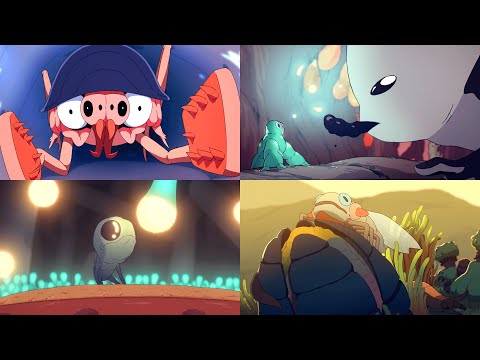 Every Alien Nature Scene - Scavengers Reign - Supercut - Compilation