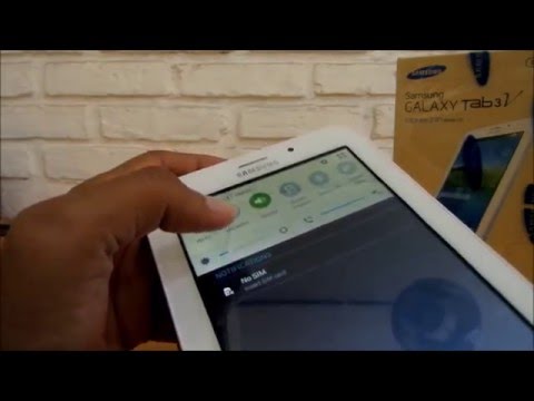 Antarmuka Samsung Galaxy Tab 3V