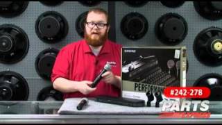 Shure PG288/PG58 Dual Handheld Wireless Mic System