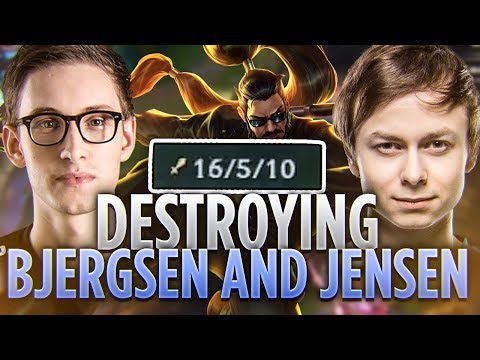 Tarzaned | DESTROYING BJERGSEN AND JENSEN | THE BEST EARLY GAME EVER?