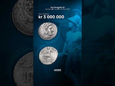 #Dekadrachm. Kings of Macedon, #Alexander the Great. #Babylon, circa 325-323 BC.