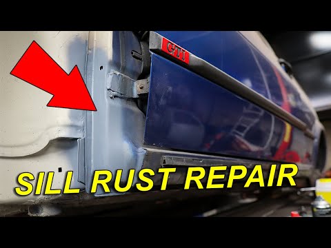 MK2 Golf Sill & A-Post Welding Repair | Classic Car Restoration