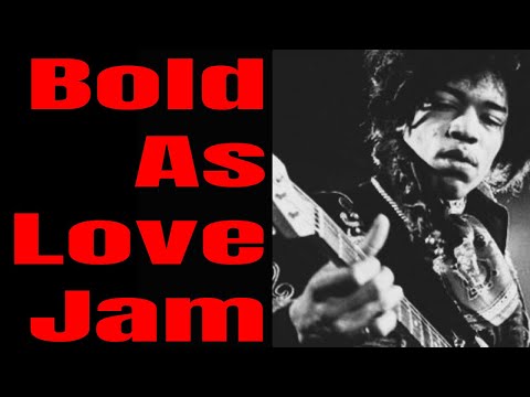 Bold As Love Jam Jimi Hendrix Style Backing Track (Ab Major)
