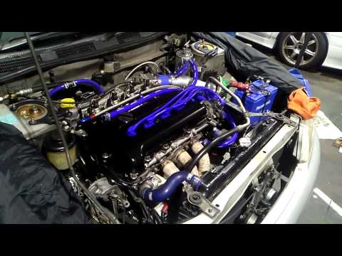 cammed SR20DE NA First Start 20141108 1 HP11 G20 PRIMERA