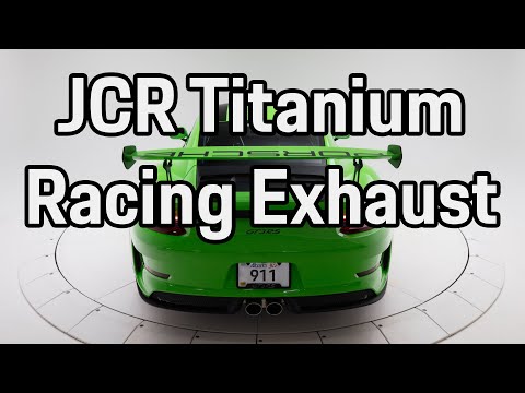 Porsche 911 991.2 GT3 RS | JCR Titanium Racing Exhaust