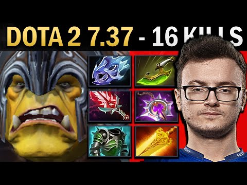 Alchemist Gameplay Miracle with Nullifier and 16 Kills - Dota Kez