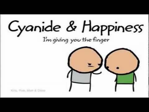 Cyanide and Happiness  The man who could sit anywhere theme
