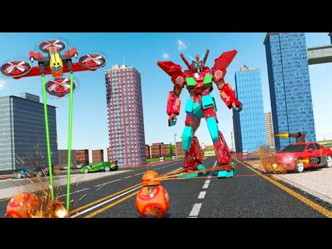 Drone Robot Car Transforming Games 2021