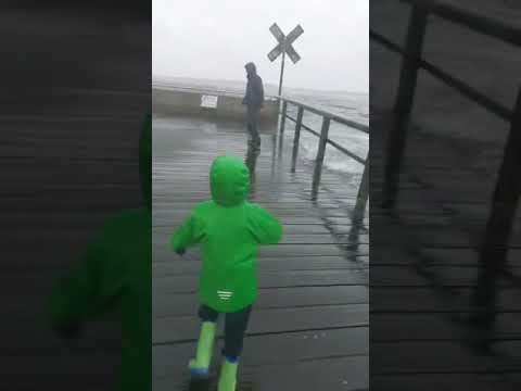 Sturmflut Eckernförde am 20.10.2023