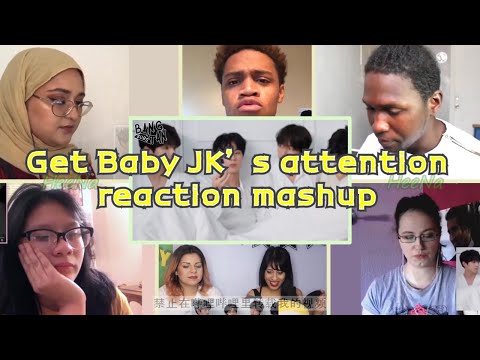 [BTS] Get Baby JK’s attention #BANGTAN_BOMB｜reaction mashup
