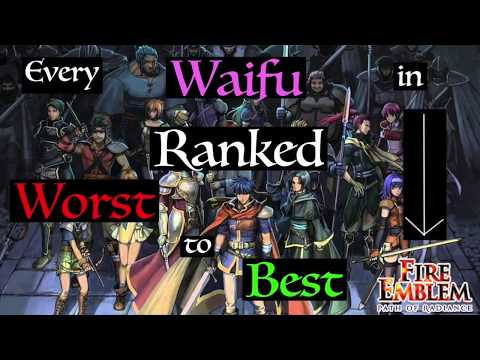 All Fire Emblem Path of Radiance Waifus Ranked Worst to Best