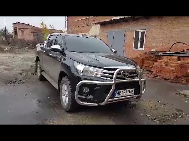 Передняя защита F1-58 (нержавейка) Video 1