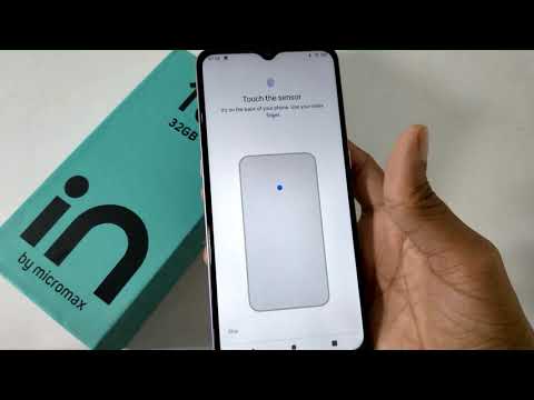 How to set fingerprint lock 🔐 in Micromax 1B | fingerprint lock Kaise set kore