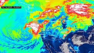 US West 24 Hour Weather | October 14, 2025