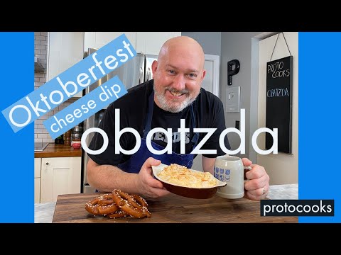 Chef Franks Obatzda or Cheese dip for Oktoberfest