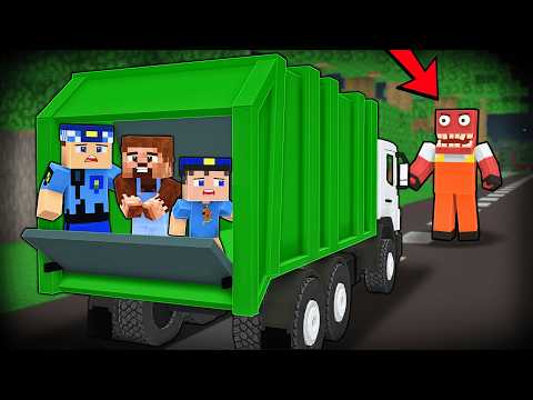KÖTÜ ÇÖPÇÜDEN SAKLANIYORUZ! 😱 - Minecraft