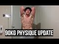 Natural Bodybuilder Posing Update @ 90kg - August 2014