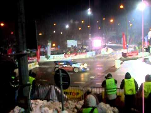 48 Rajd Barbórka 2010 Hołowczyc Urywa Zderzak Karowa 2010