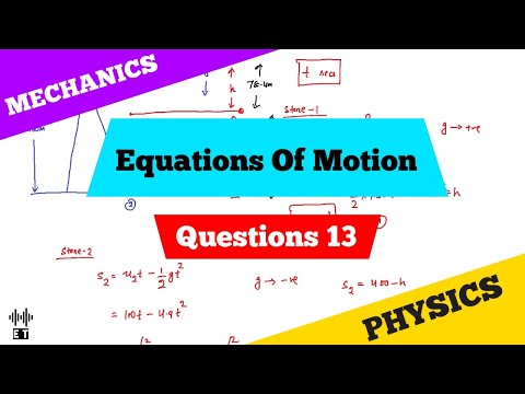 Uniform Motion In A Straight Line Basic Concepts Mechanics