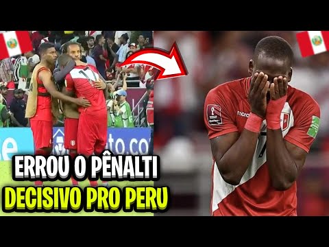 ESSE JOGADOR FICOU TRAUMATIZ4D0 APÓS PERDER O PÊNALTI E FICAR FORA DA COPA! #peru #copadomundo