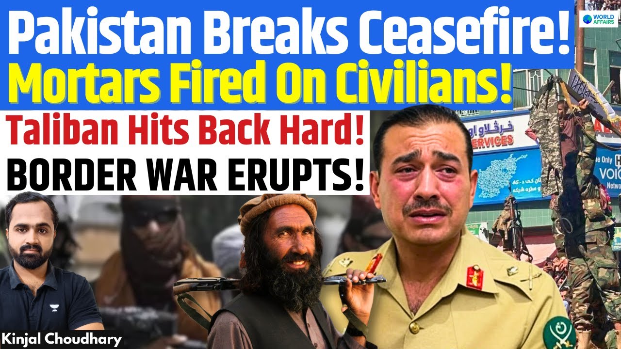 Pakistan-Afghanistan Border War Resumes! Taliban Crushes Pak Army As Saudi Talks Collapse! Kinjal