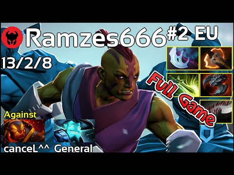 Ramzes666 [VP] plays Anti Mage!!! Dota 2 Full Game 7.21