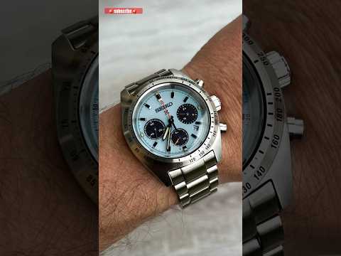 🚨 This Watch is better than Omega ??  🆕 Seiko Prospex Speedtimer | Ice Blue ❄️ #shorts #viral 🚨