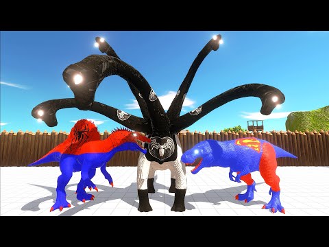 DEATH RUN FORT vs VENOM BRACHIOSAURUS | FPS PERSPECTIVE - Animal Revolt Battle Simulator