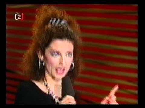 Beáta Dubasová - Prvá dáma - TV vystúpenie 1989