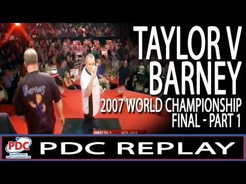 PDC Replay - Phil Taylor v Raymond van Barneveld World Championship Final 2007 - Part 1