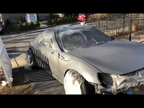 NEW Rustoleum paint job on my turbo frs