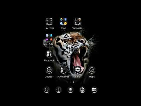 Black Tiger Theme & Lock Screen Video
