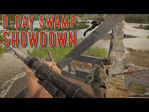 German Sniper Hinders US D-Day Advance | POST SCRIPTUM REALISM MOD OP 1944 CAMPAIGN