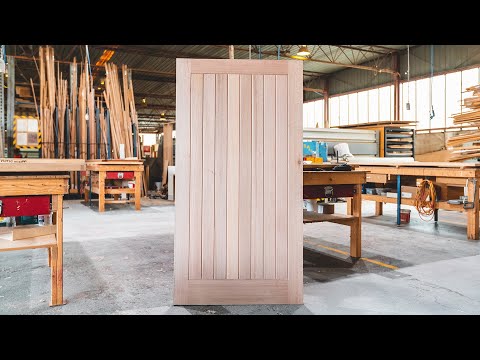 Creation of a Strong Solid Timber Joinery Door