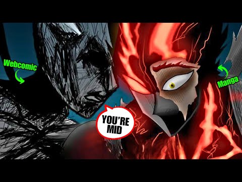 One of the Most Toxic Debates in One Punch Man | Manga vs Webcomic Garou