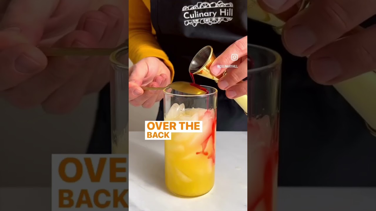 🍹Let’s make a Tequila Sunrise