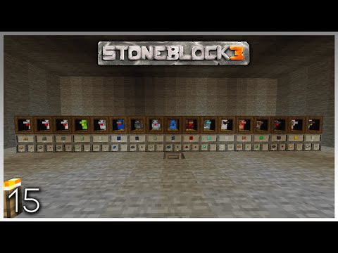 FTB Stoneblock 3 Let's Play EP15 - All The Resources
