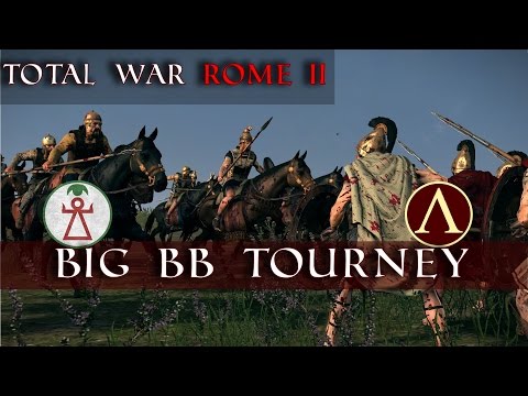 The Big Blade Balance Tournament R1G1 | EmergingYeti vs Corwin | Total War Rome II