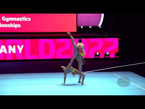 Germany (GER) - 2022 Acrobatic Worlds, Baku (AZE) - Balance Qualification  Women's Group