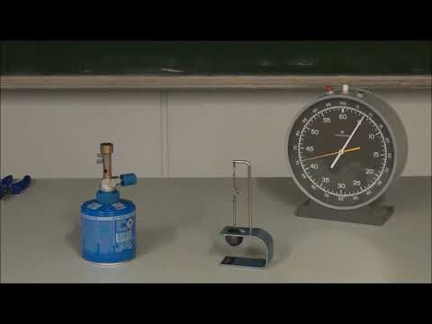 Wärmeausdehnung Stahlkugel