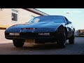 Op stap met KITT (Pontiac Trans Am) uit Knight Rider!