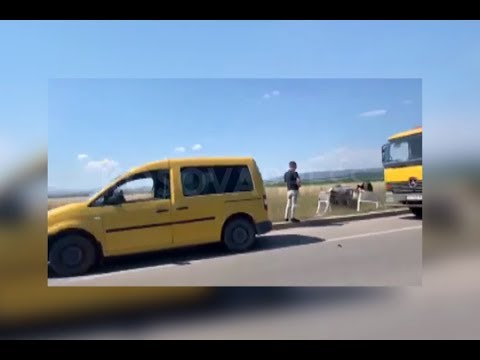 Aksident në magjistralen Prishtinë-Pejë, lëndohet një person