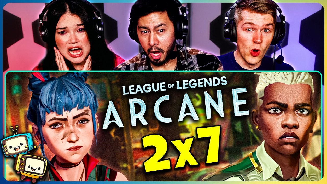 ARCANE 2x7 "Pretend Like It's The First Time" Reaction & Discussion! | League of Legends