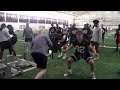 Purdue DL/OL Camp Sled Drill