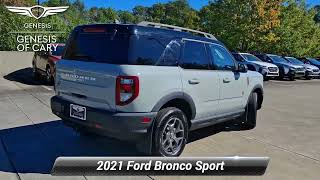 Used 2021 Ford Bronco Sport Badlands, Cary, NC GNP0871A
