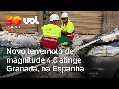 Terremoto de 4,8 atinge Granada, deixa feridos e esvazia palácio histórico de Alhambra
