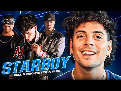 REACCION A ZELL, NEO, DUKI - STARBOY REMIX