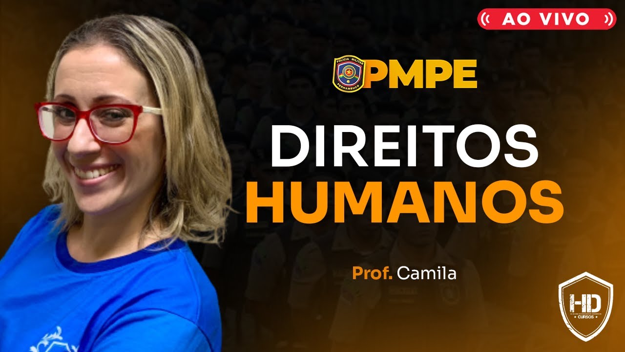 AULÃO DE DIREITOS HUMANOS  - PROF. CAMILA - HD CURSOS